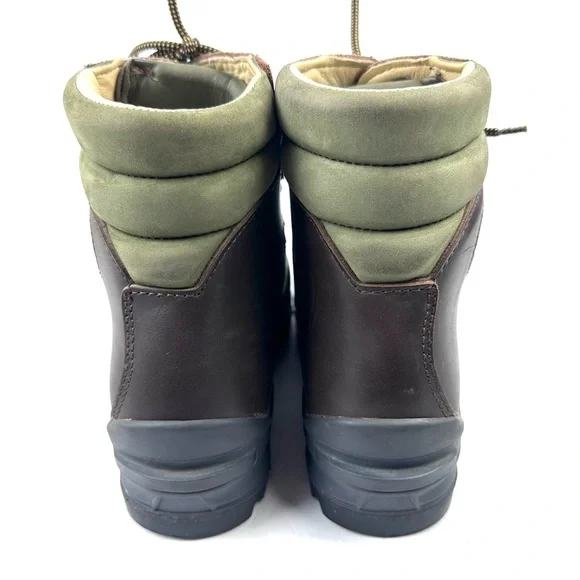 Asolo Vintage Hiking Boots Mens 7 Womens 8.5 Brown Leather Lace Up Heavy Duty - Picture 11 of 11